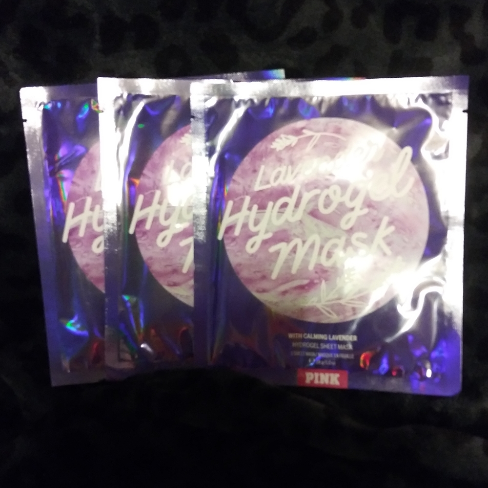 (3) PINK VS face masks